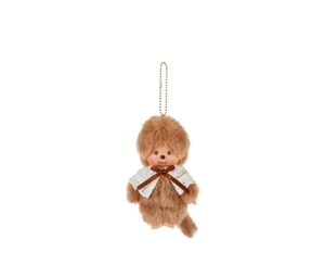 Monchhichi Sweet Brown Monchhichi Keychain