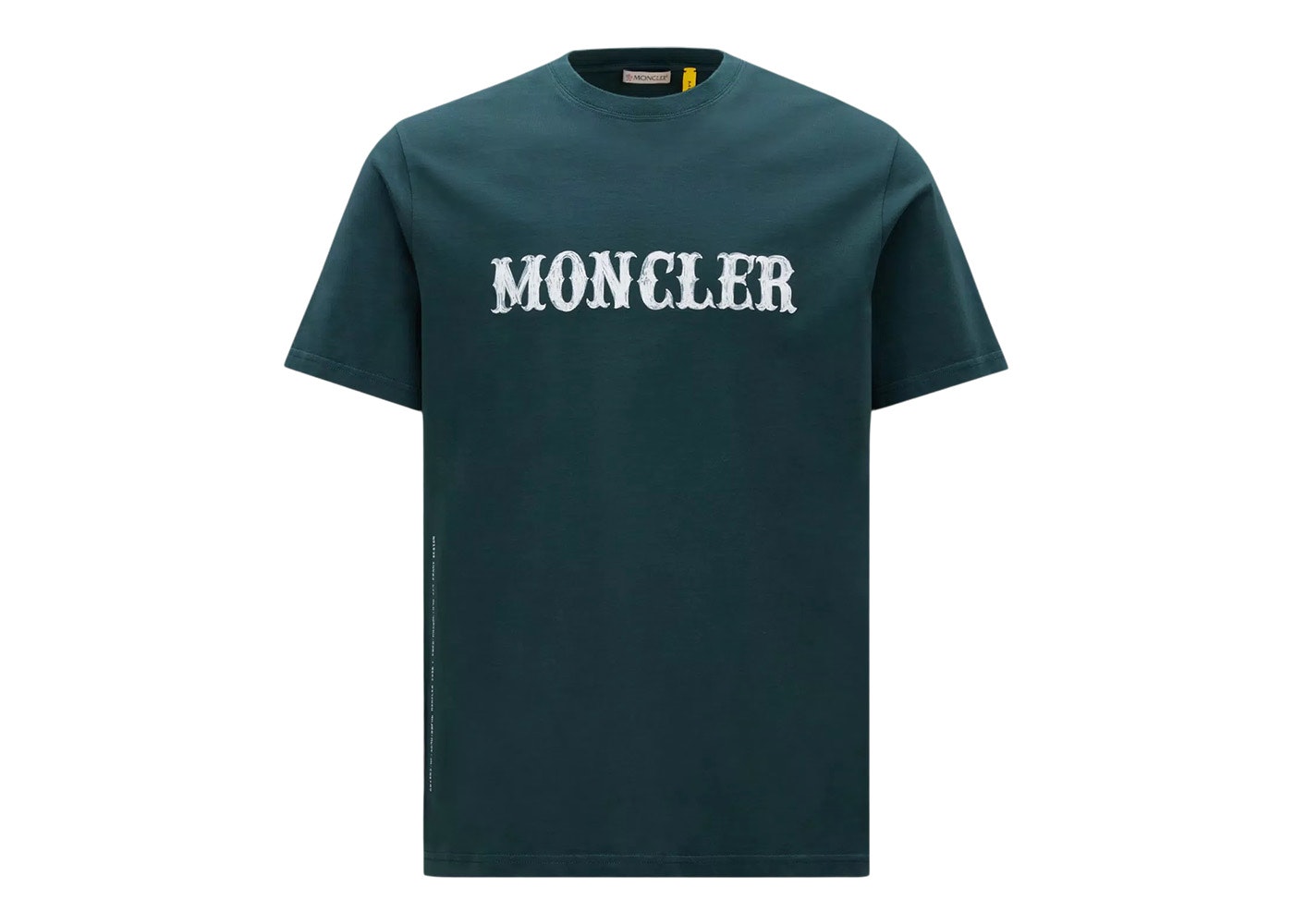MONCLER カムバック人気Tシャツ \"3Dシグニチャーロゴ\" セール! 7 MONCLER GENIUS FRGMT BY HIROSHI FUJIWARA]SS T-SHIRT/WHITE