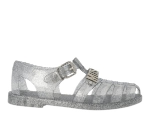 Buy Moschino Jelly Sandal Silver (Women's) at Sasom – Authentic and Ready to Ship