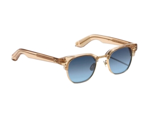 Buy Moscot Tinif Sun 48 MM In Cinnamon-Gold Acetate-Metal Frame With Denim Blue Lenses at Sasom – Authentic and Ready to Ship