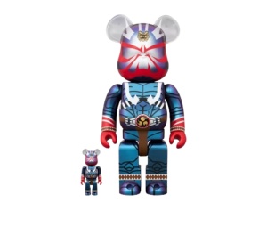 BE@RBRICK Dennis Rodman (Chicago Bulls) Set 400％ + 100％
