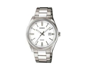 Buy Casio Enticer MTP-1302D White Dial Men's Watch at Sasom – Authentic and Ready to Ship