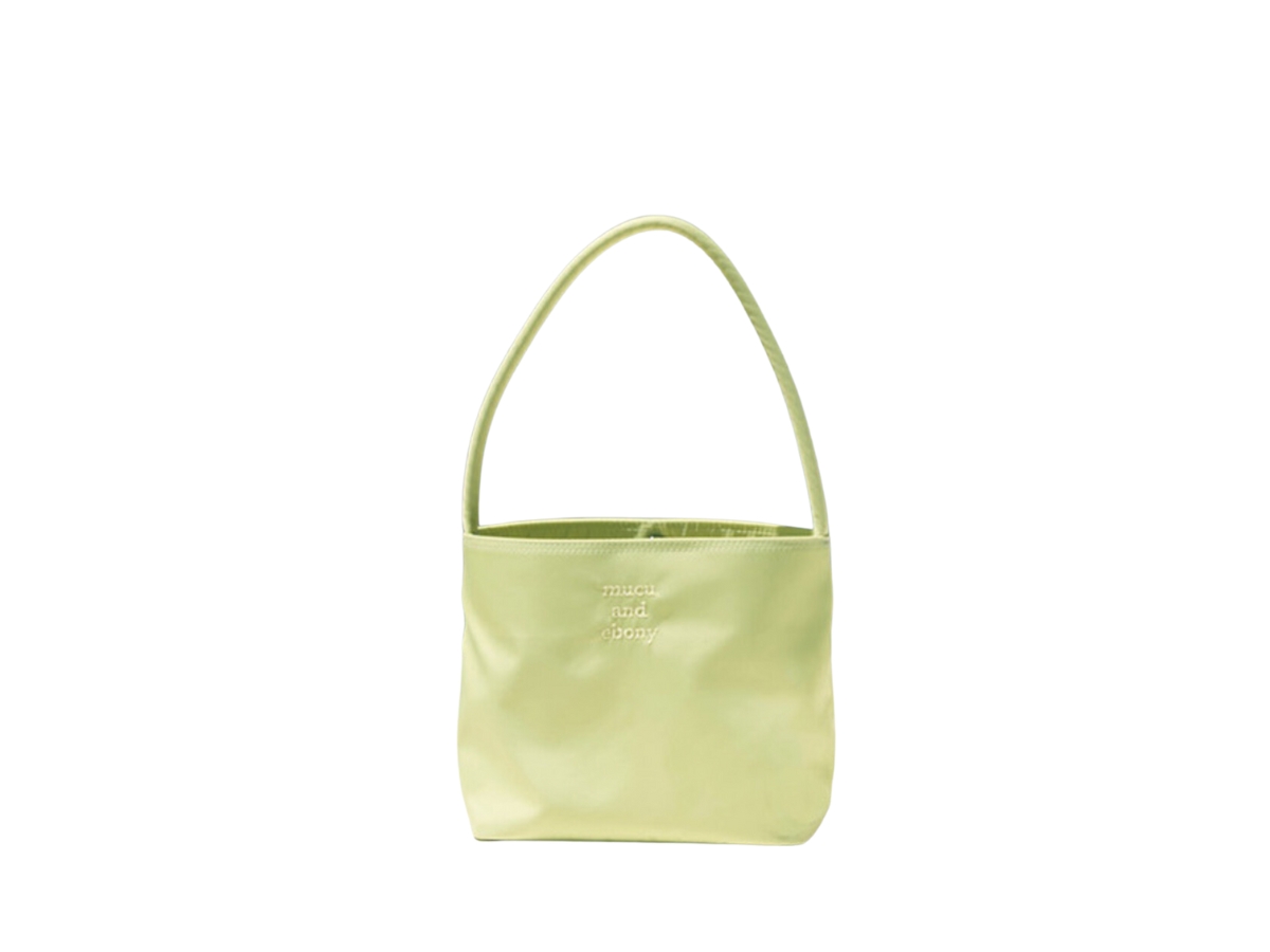 人気急上昇中★[MUCU AND EBONY] HEIMISH BAG Mucu And Ebony Nearest Bag In Polyester Fabric Lime | ของแท้