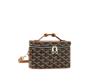 Buy Goyard Muse Mini Vanity Black Tan at Sasom – Authentic and Ready to Ship
