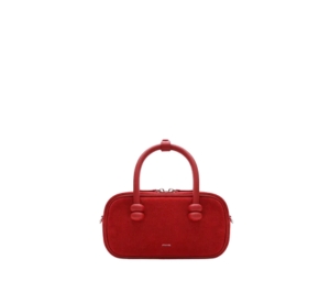 Buy Muva Mini Boston Suede Bag Party Red at Sasom – Authentic and Ready to Ship