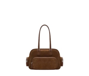 Buy Muva City Walk Shoulder Bag Brown Suede at Sasom – Authentic and Ready to Ship