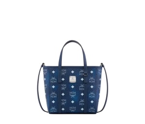 Buy MCM Toni Top-Zip Shopper Mini Blue at Sasom – Authentic and Ready to Ship