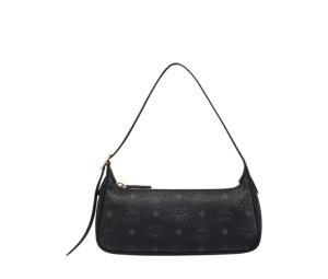Buy MCM Aren Shoulder Bag In Visetos Black at Sasom – Authentic and Ready to Ship
