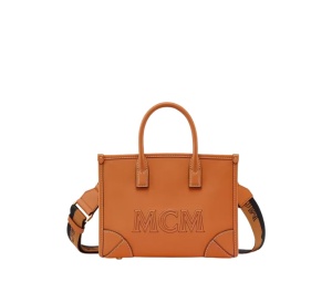 Buy MCM München Tote Bag Cognac at Sasom – Authentic and Ready to Ship