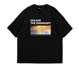 Myyoungs Escape The Ordinary Oversized T-Shirt Black