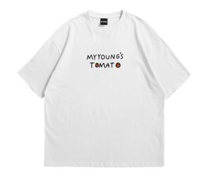 Myyoungs Tomato Oversized T-Shirt White