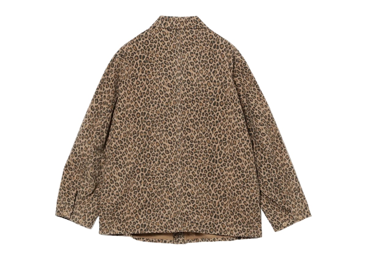 Needles Needles Brushed Sateen Coverall Leopard - view 2