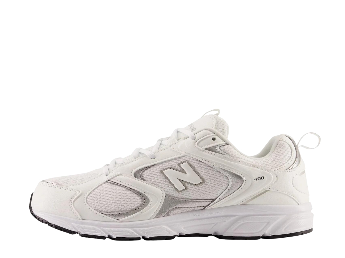 New Balance 408 White Silver