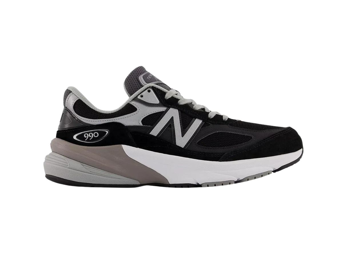 New Balance 990v6 MiUSA Black Grey White