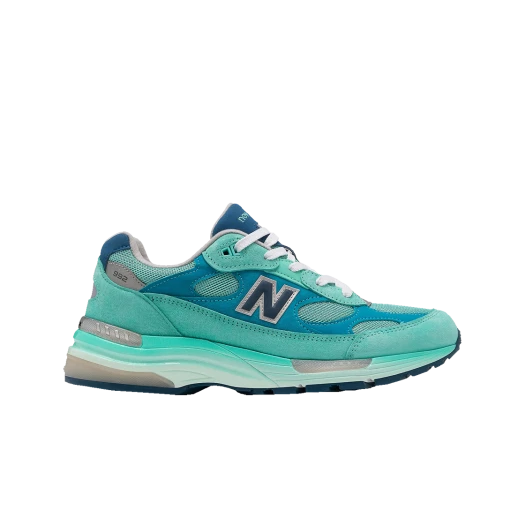 New Balance 992 Made in USA Teal Blue
