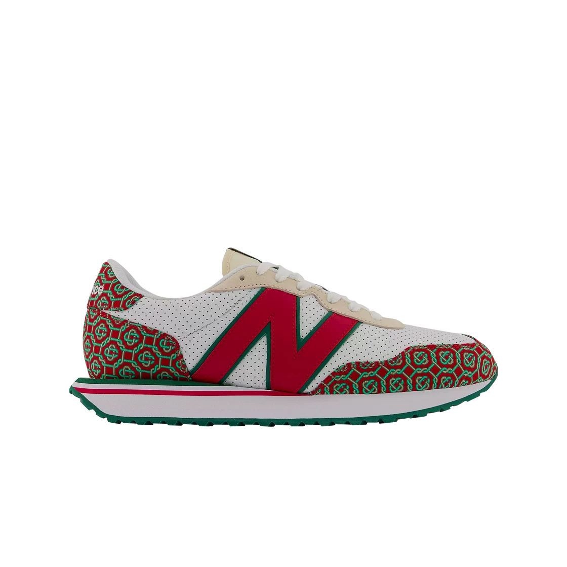 new balance 237 red monogram