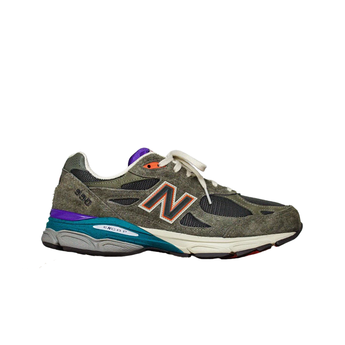 SASOM | shoes New Balance x YCMC 990v3 Made in USA Green Purple