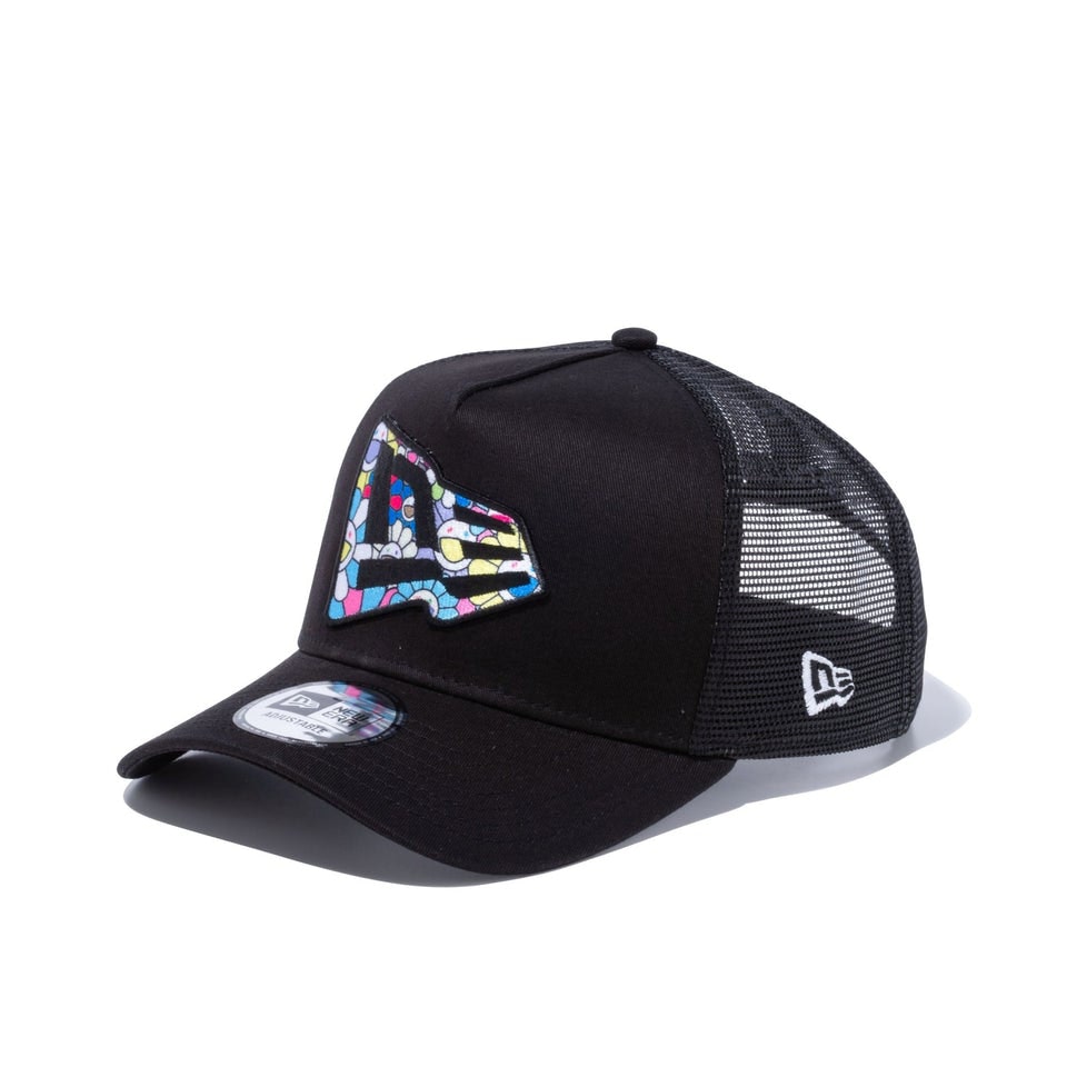 SASOM | เครื่องประดับ New Era x Takashi Murakami A-Frame Trucker Flag 9Forty  Hat Black เช็คราคาล่าสุด