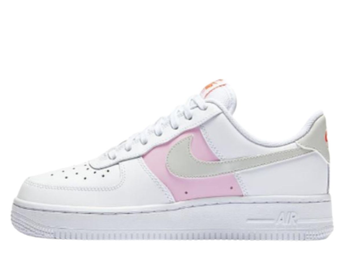 nike air force 1 07 white pink foam