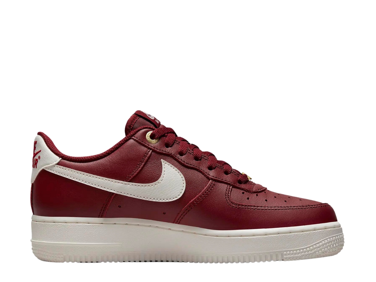 Nike Air Force 1 Low 07 Premium History Of Logos Team Red W