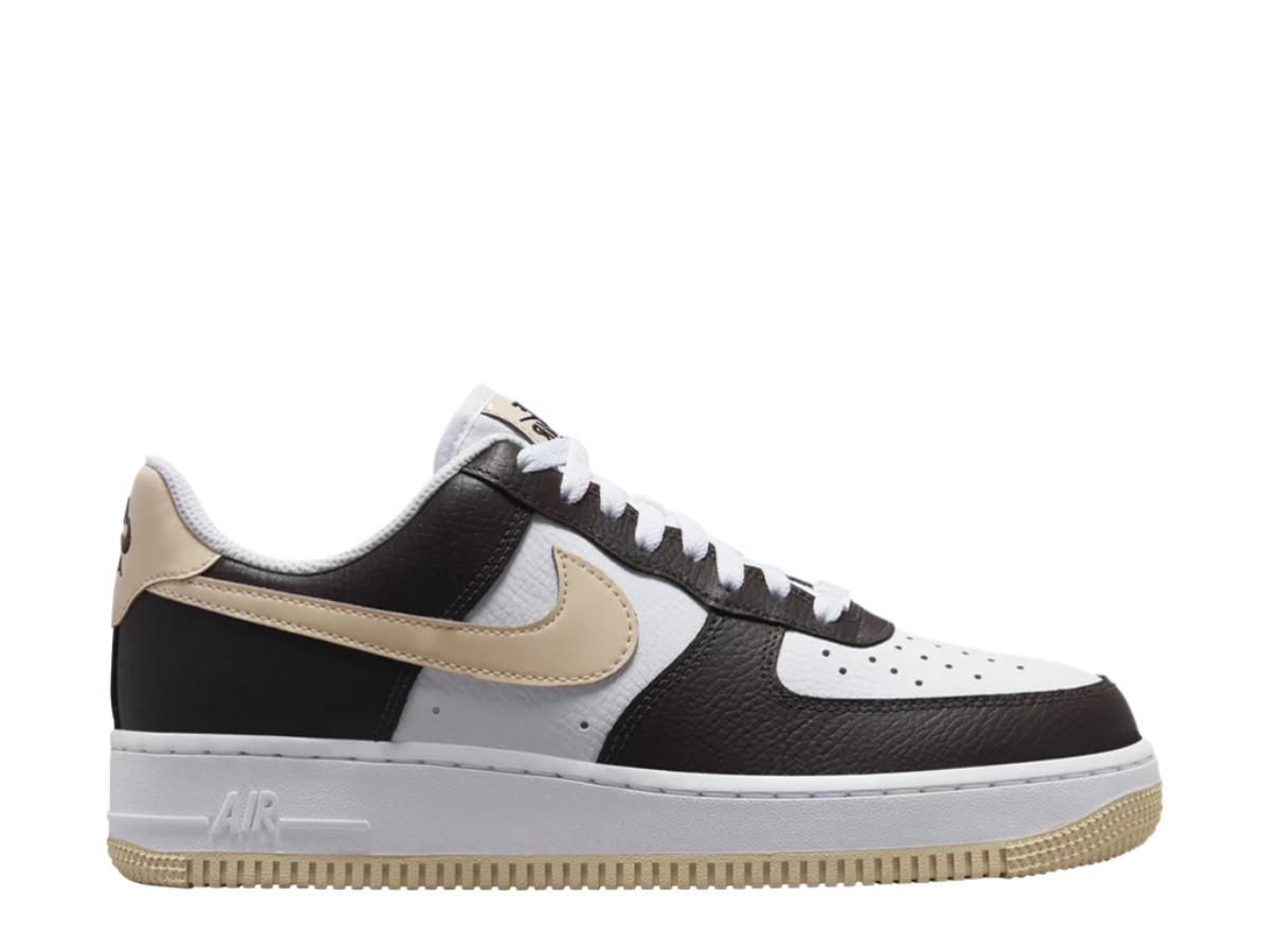 Nike Air Force 1 Black/Brown-White