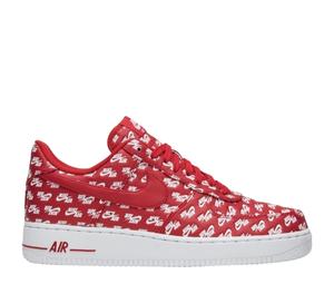 SASOM | รองเท้าNike Air Force 1 Low All Over Logo Red