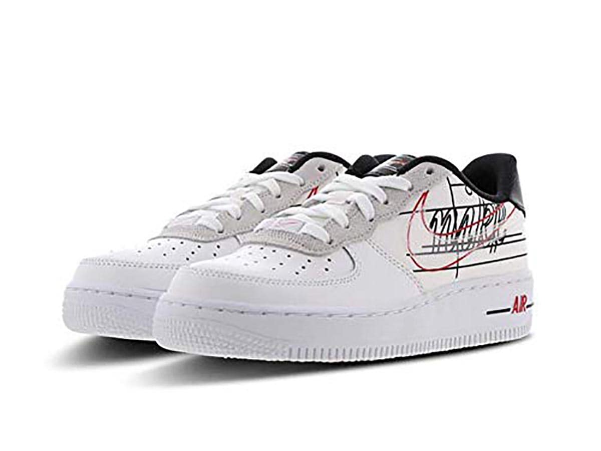 Nike Air Force 1 Low Script Swoosh Pack GS SASOM