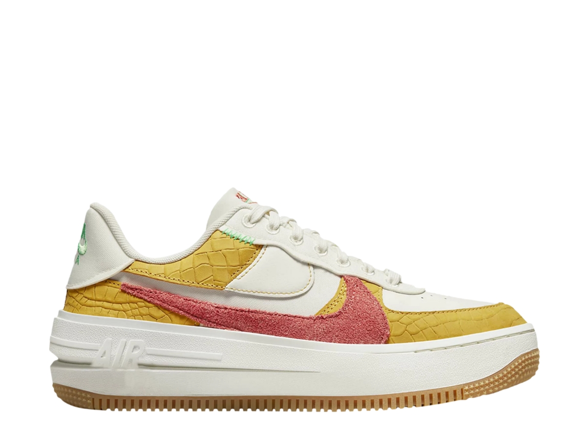 SASOM | รองเท้า Nike Air Force 1 PLT.AF.ORM Sail Yellow Ocher (W