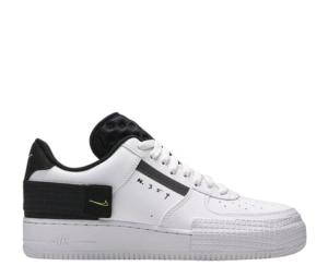 Buy Nike Air Force 1 Type White Black Volt at Sasom – Authentic and Ready to Ship