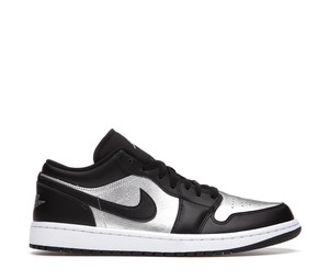 Buy Jordan 1 Low SE Black Metallic Silver (Women's) at Sasom – Authentic and Ready to Ship