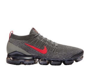 Buy Nike Air VaporMax Flyknit 3 Grey Track Red at Sasom – Authentic and Ready to Ship