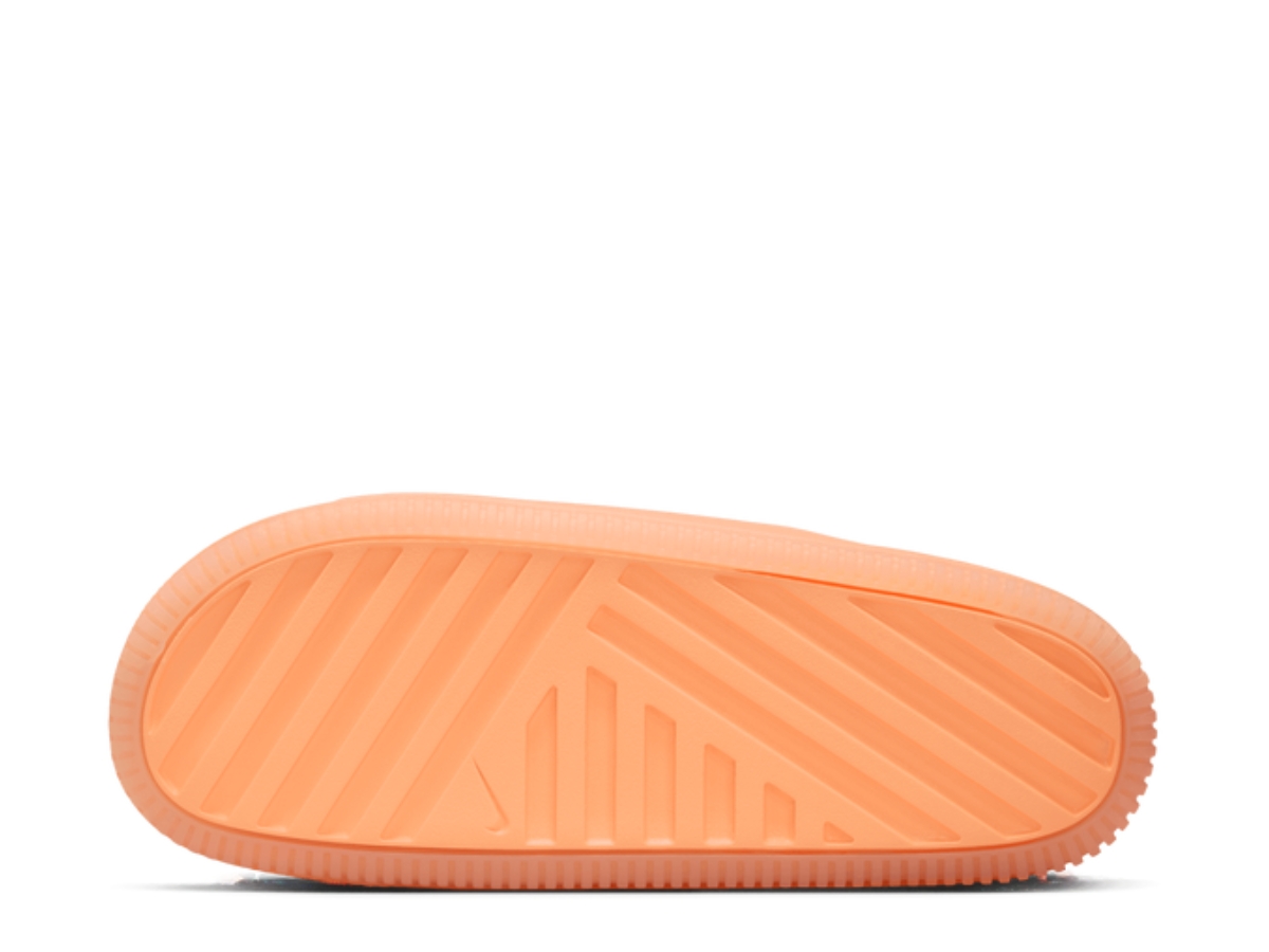 peach nike slides