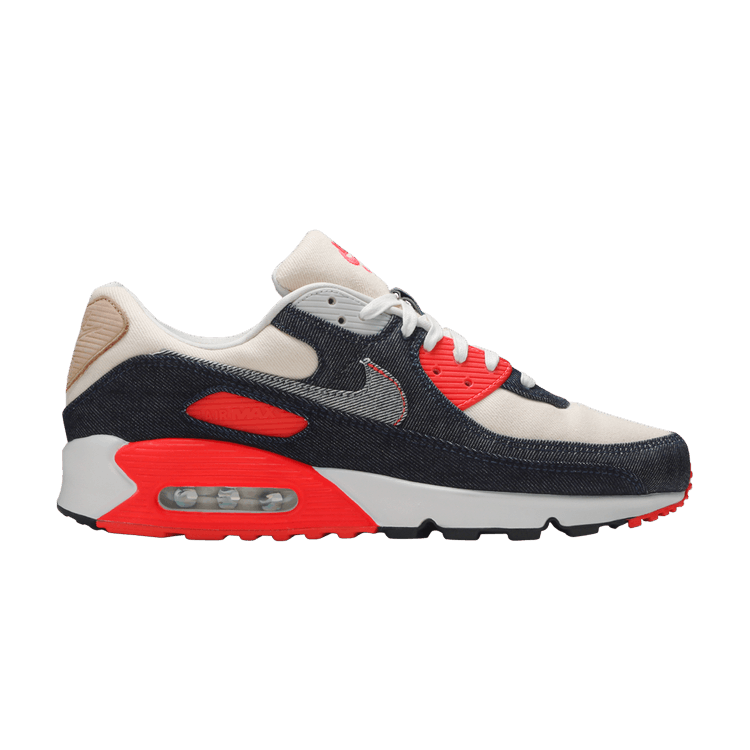 denham x nike air max 90 infrared