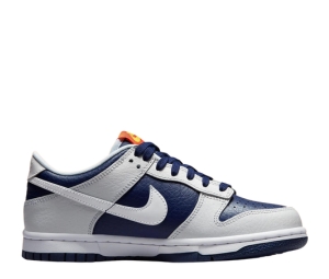 Nike Dunk Low Photon Dust White Midnight Navy (GS)