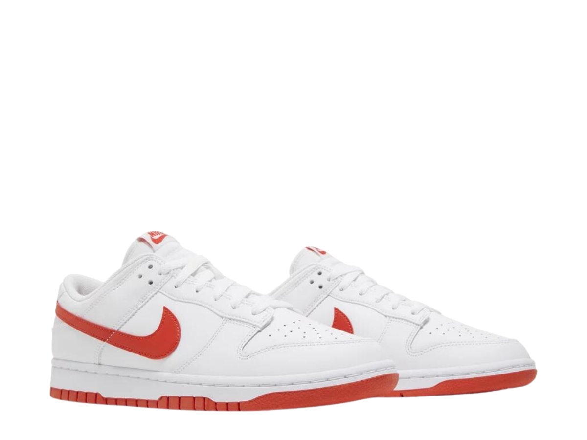 SASOM | shoes Nike Dunk Low Retro White Picante Red Check the latest ...