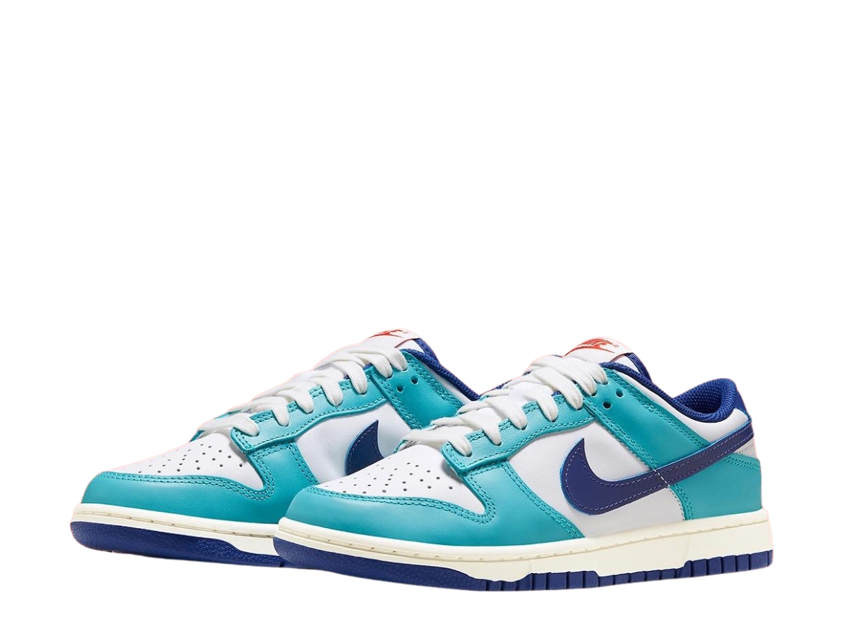 SASOM | รองเท้า Nike Dunk Low Teal Nebula Deep Royal (W) เช็คราคาล่าสุด