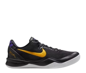 Nike Kobe 8 Protro Lakers  Black-Gold-White-Court Purple