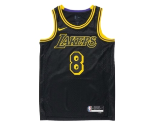 Nike Kobe Mamba Mentality Los Angeles Lakers City Edition Swingman Jersey Black (FW23)