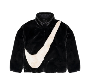 Buy Nike NSW Faux Fur Jacket Black Asia (W) at Sasom – Authentic and Ready to Ship