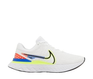 Buy Nike React Infinity Run Flyknit 3 Premium 'White Racer Blue Volt' at Sasom – Authentic and Ready to Ship