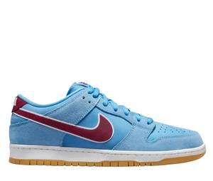 Nike SB Dunk Low Valor Blue and Team Maroon