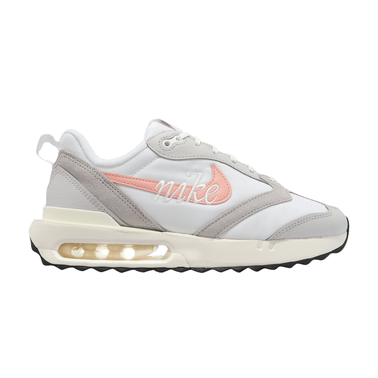 NIKE★WMNS AIR MAX DAWN★WHITE/BLEACHED CORAL/VAST GREY/SAIL Nike Women's Air Max Dawn 'Vast Grey Bleached Coral' US W