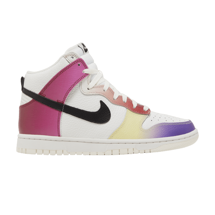multicolor high top nike