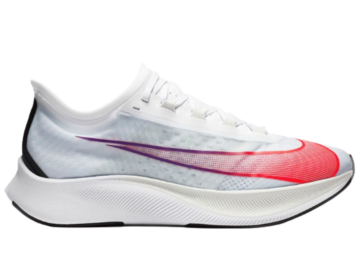 SASOM Nike Zoom Fly 3 White Multi Marathon Running