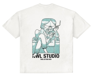 NWL Curious Man T-Shirt White 01