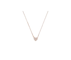 Buy Katespade Yours Truly Pave Heart Mini Pendant Necklace at Sasom – Authentic and Ready to Ship