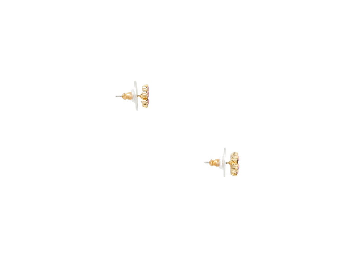 Katespade Katespade Flower Studs Earrings Light Pink Gold - view 2