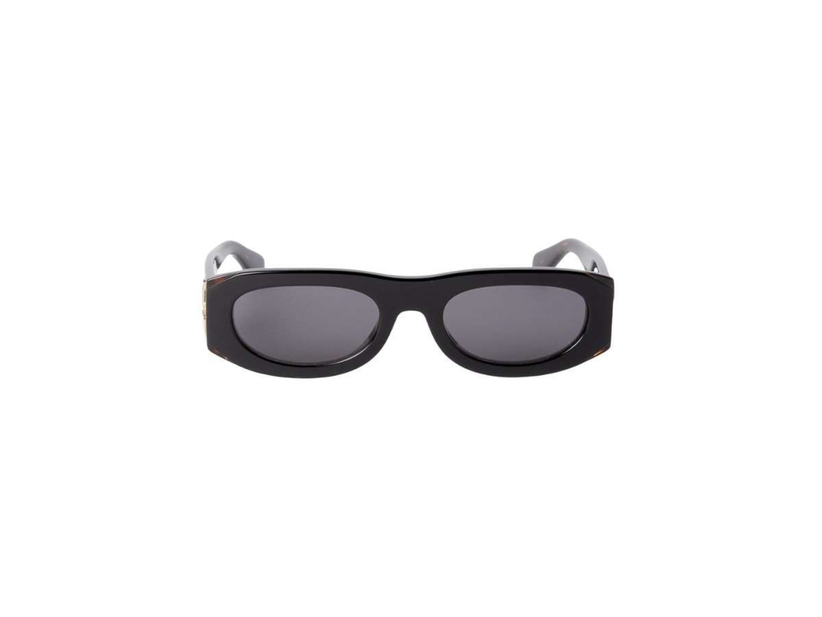 Off-White Renton Sunglasses OERI13C 1007 In Black Acetate 