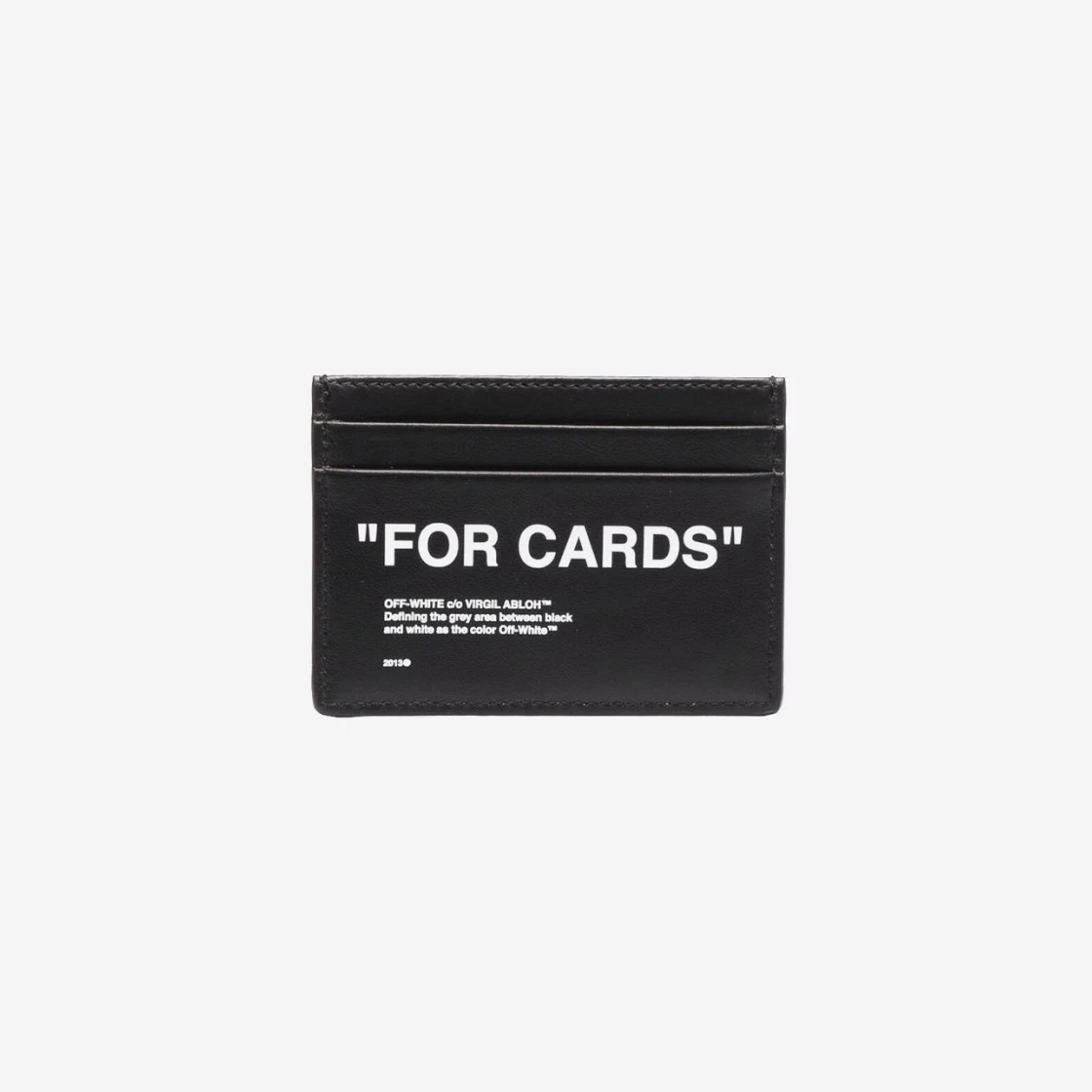 Buy Off-White “For Cards” Card Holder Black | SASOM