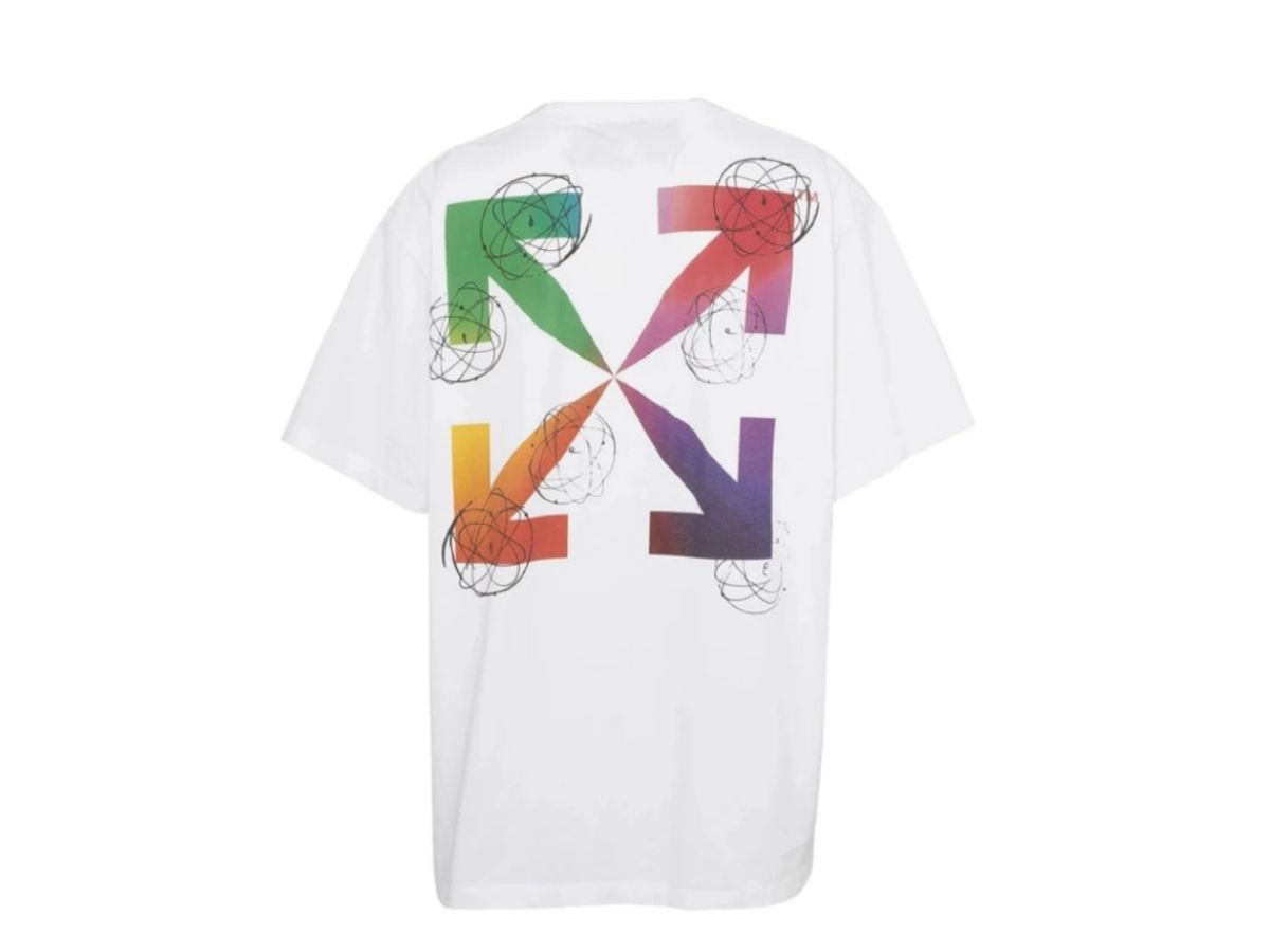 OFF-WHITE FUTURA ATOMS PRINT T-SHIRT 
